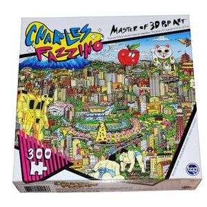 NIB Sealed Charles Fazzino Konnichiwa Tokyo 300 Piece Puzzle TCG Toys